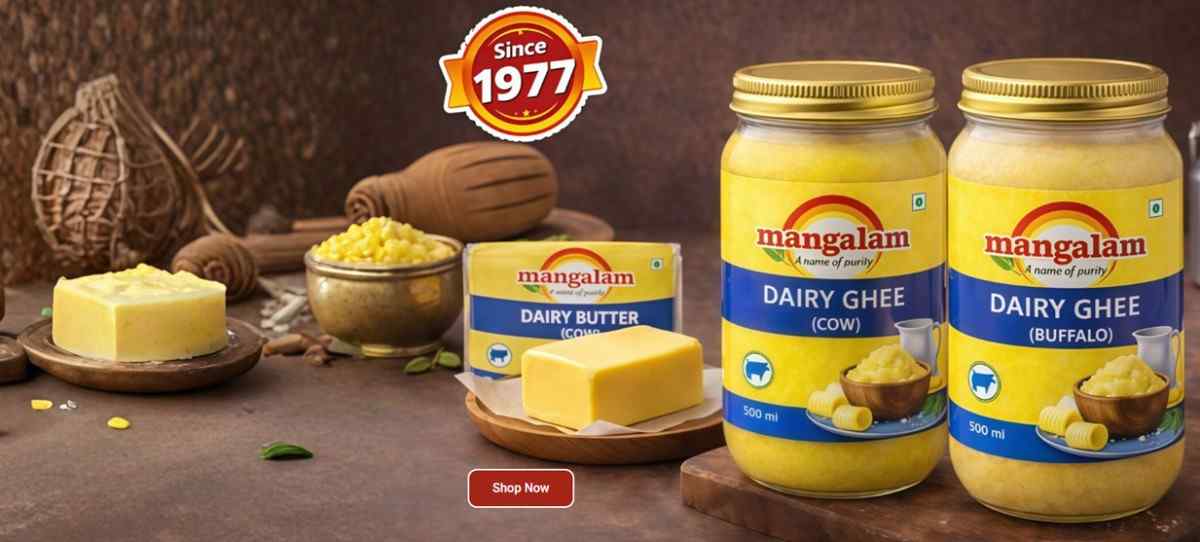 Mangalam Ghee House Blends Tradition and Purity to Meet India's Growing Demand for Natural Dairy Products